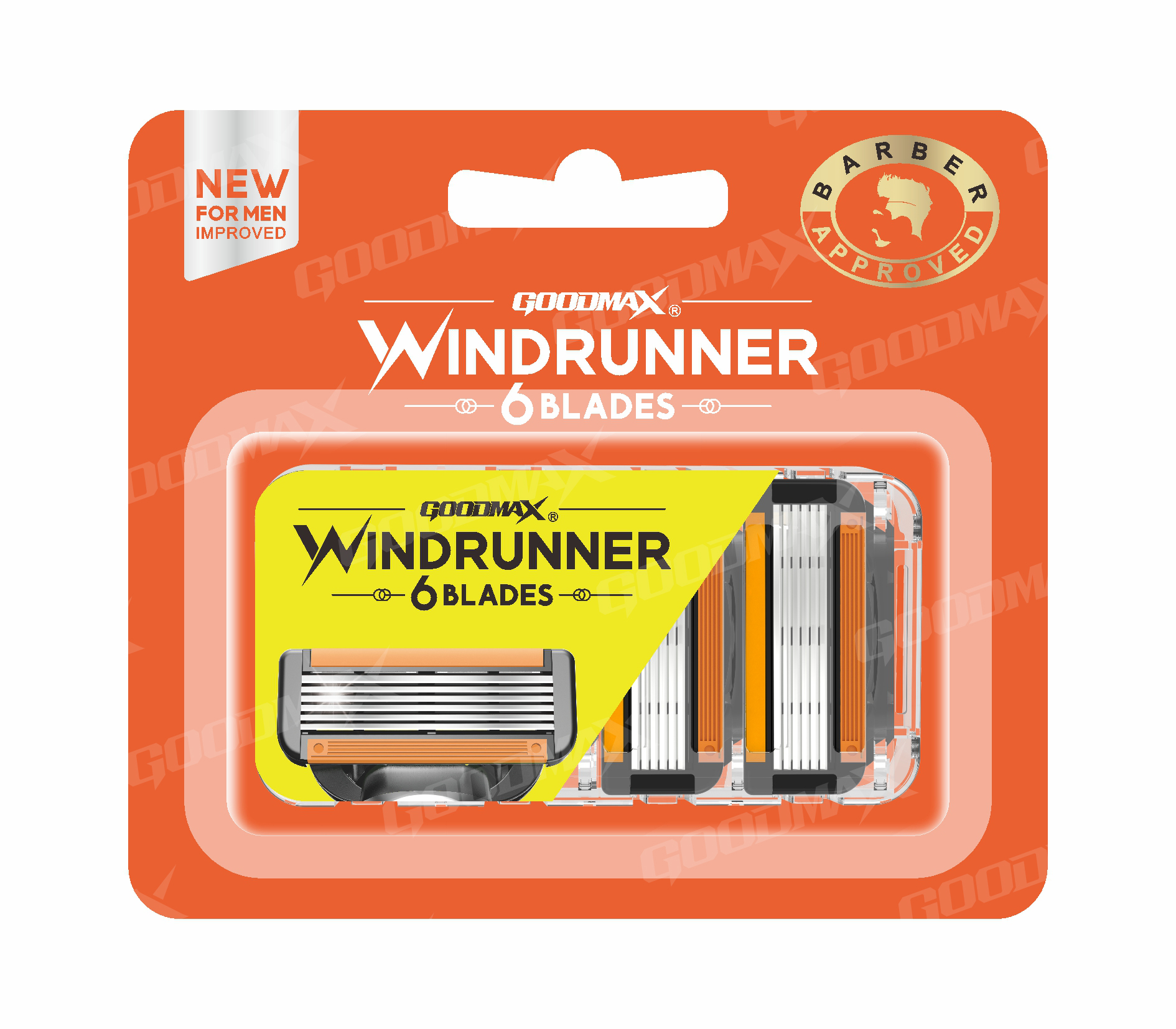 8616  分配器吸卡-桔色