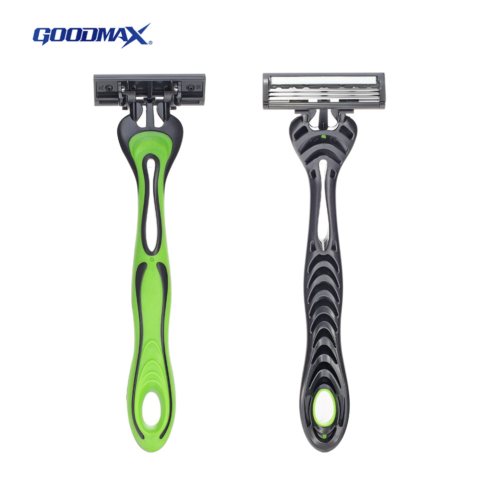 China Triple blade classical design men disposable razor 3105TL factory ...