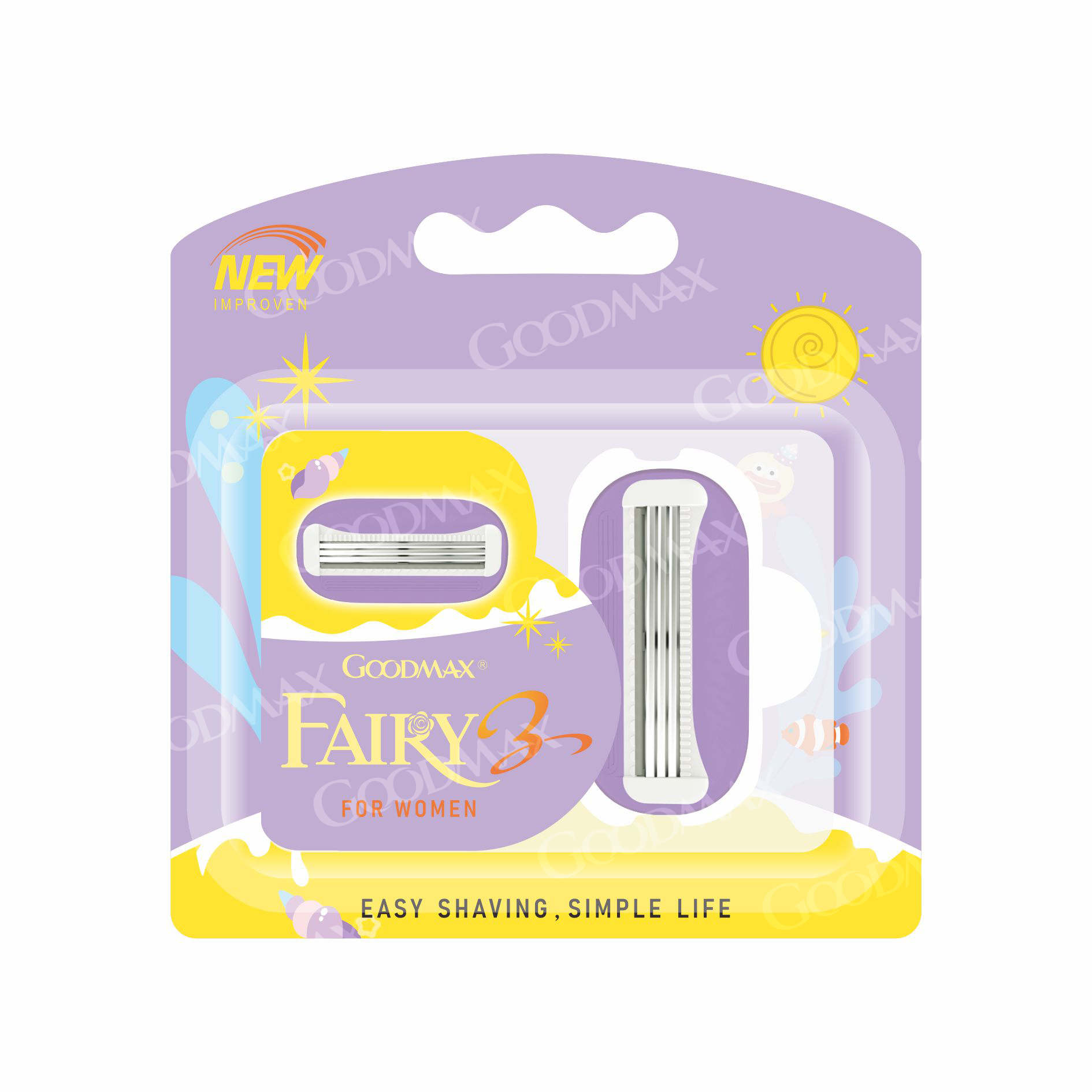 三刀分配器-两个装紫色